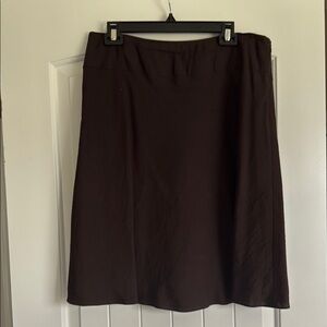 Elegant Brown Women's Skirt
